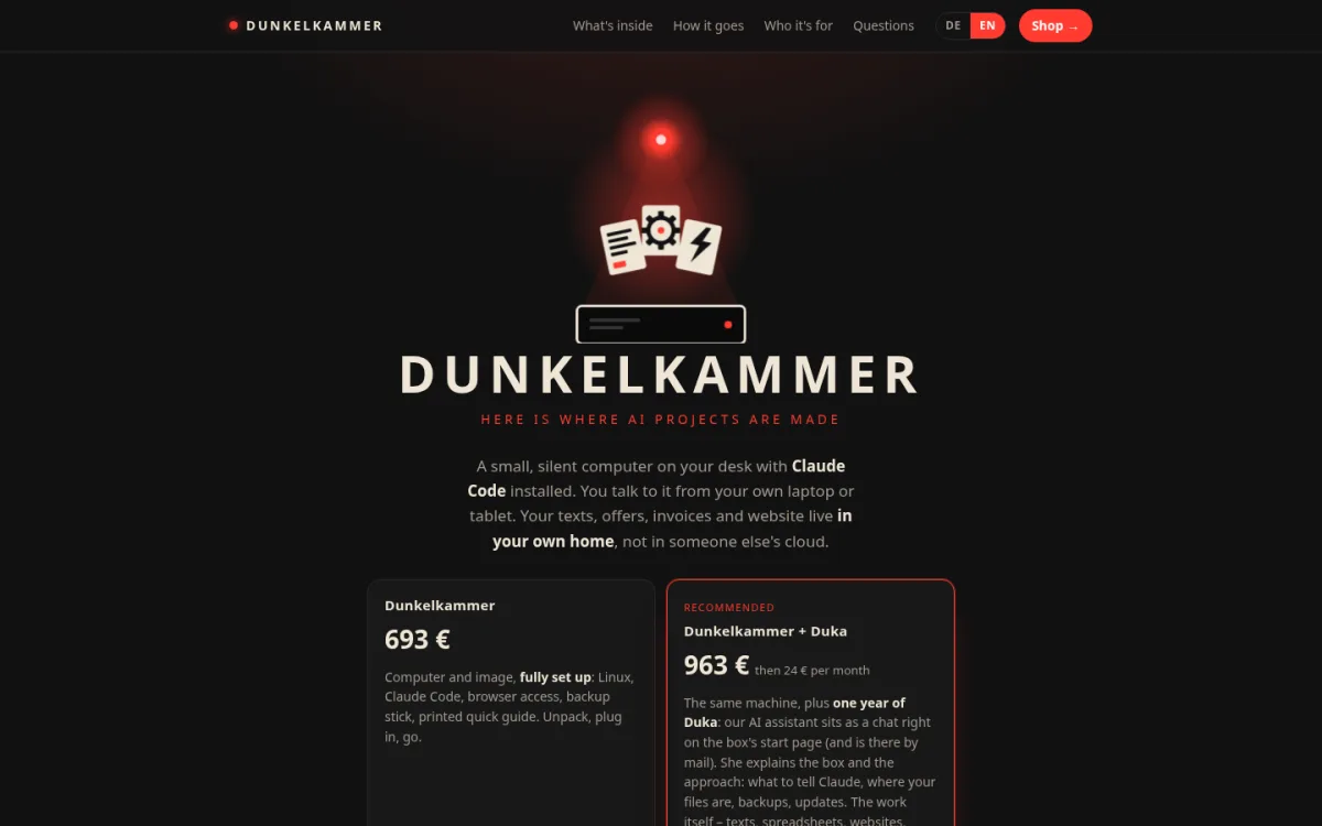 dunkelkammer.ai